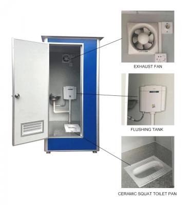 Low Price Mobile Toilet Customized Home Portable Bathroom на продажу
