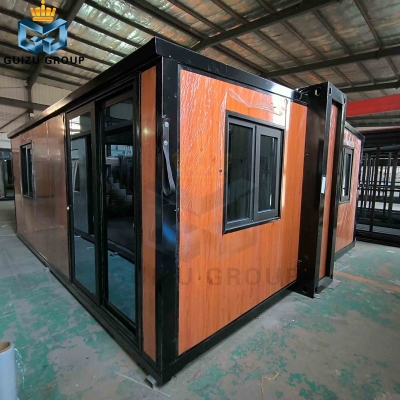 Modular Prefab  Double Wing folding expandable container house на продажу
