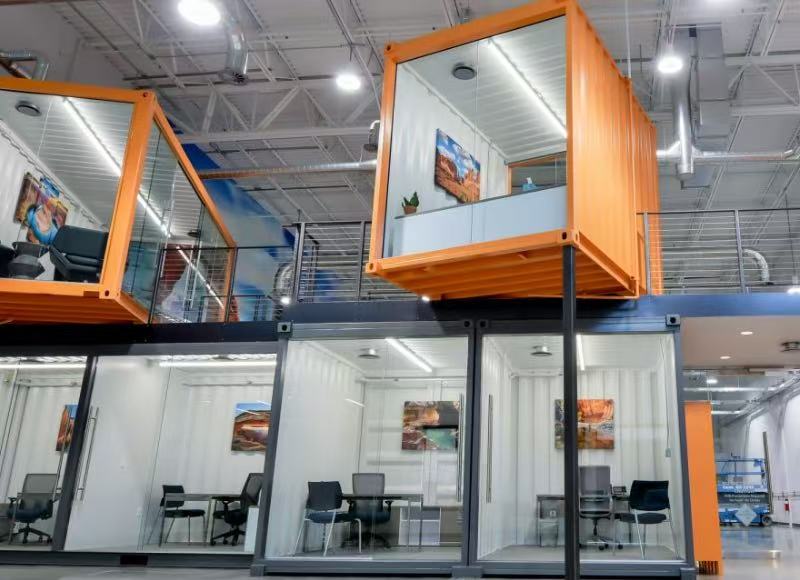 Контейнерный офисный парк: идеальное сочетание креативности и практичности